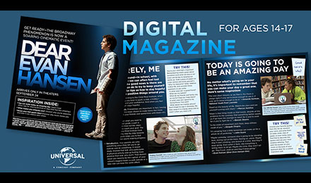 Dear Evan Hansen Digital Magazine
