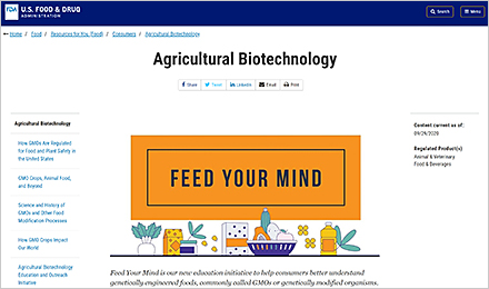 Learn about Agricultural Biotechnology