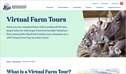 Find out about Virtual Farm Tours