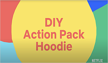DIY Craft: Create Action Pack Hoodies