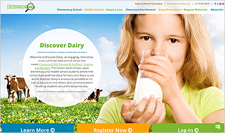 Visit the Discover Dairy Site