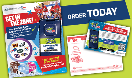 Order a FREE Poster and Student Zone Cards