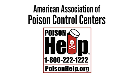 Visit American Association of Poison Control Centers (AAPCC)