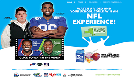 Visit MilkVids.com to Qualify for the Sweepstakes