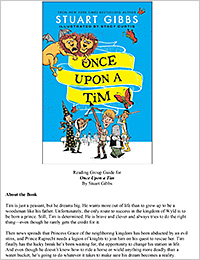 Once Upon a Tim Reading Group Guide
