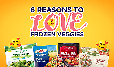 6 Reasons to Love Frozen Veggies