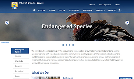 U.S. Fish and Wildlife Service – Endangered Species