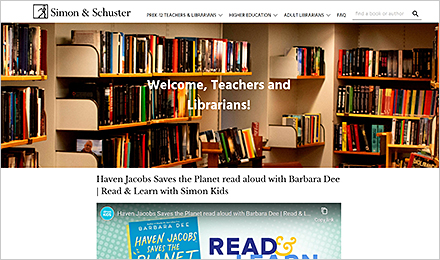 Simon & Schuster’s Resources for Teachers and Librarians