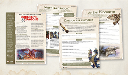 A Field Guide to Dragons Kit, Grades 4-6