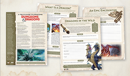 A Field Guide to Dragons Kit, Grades 6-8