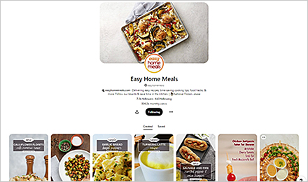 Visit Easy Home Meals on Pinterest