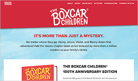 The Boxcar Children Site