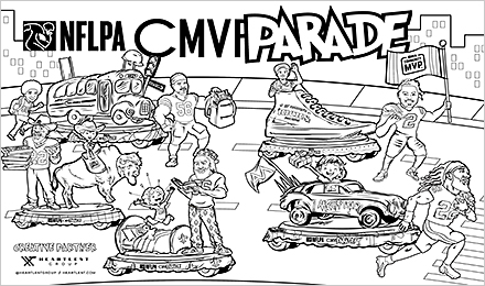 Community MVP Scrapbook/Coloring Page