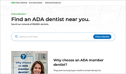 Finding a Dentist Near Me