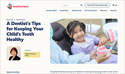 Tips for Children’s Dental Health Through the Years