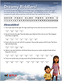 Bonus Activities Grades 1-3
