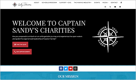 Learn More About Captain Sandy's Charities