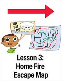 Lesson 3: Home Fire Escape Map