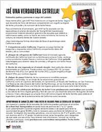 Family Letter (Spanish)