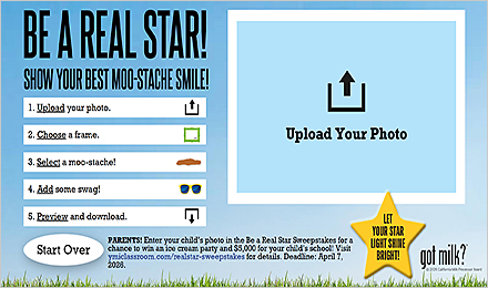 Be a Real Star! Online Photo Booth