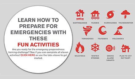 Learn How to Prepare for Emergencies<br>from The American Red Cross