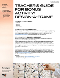 Design-A-Frame <br>Bonus Activity & Guide
