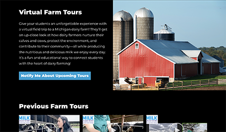 Visit the Virtual Farm Tours Site